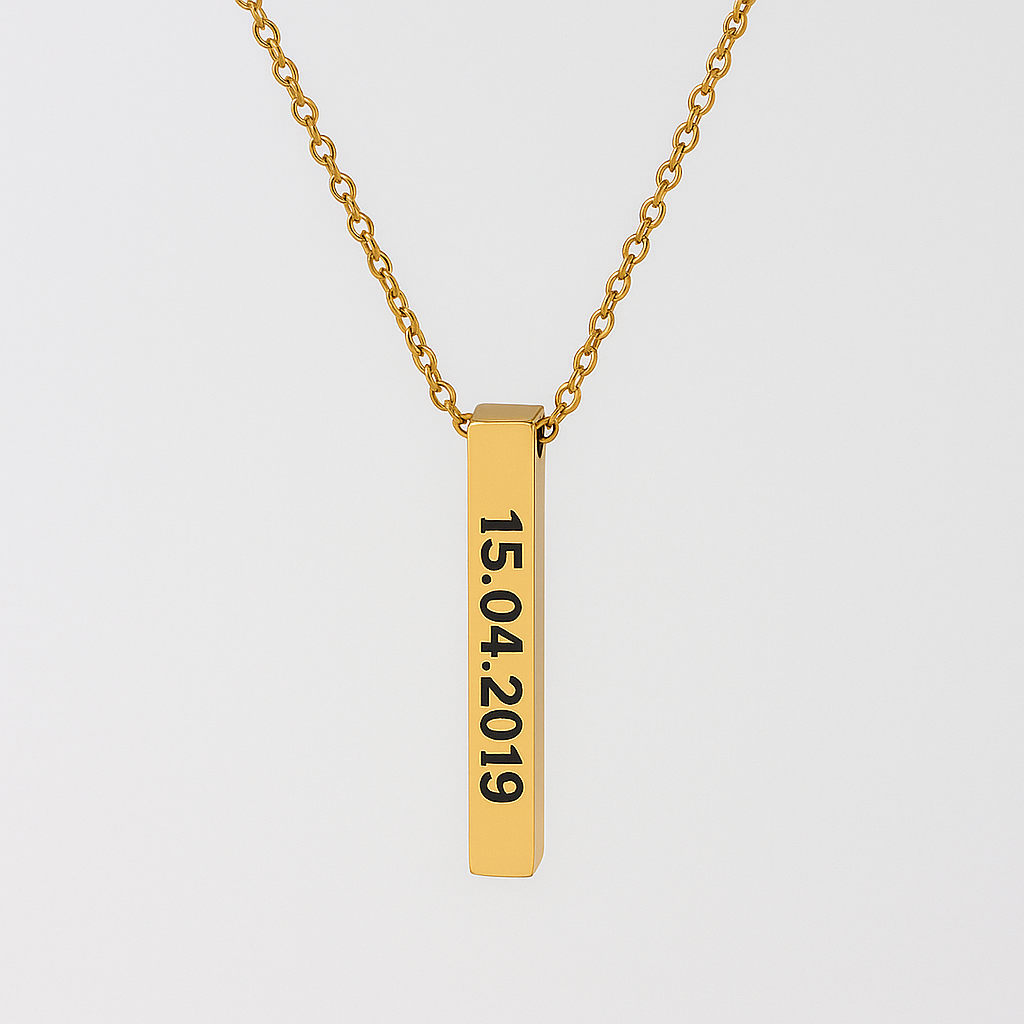 Säulenkette mit Gravur