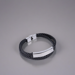 Doppelt Geflochtenes Gravur-Armband
