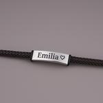 Doppelt Geflochtenes Gravur-Armband
