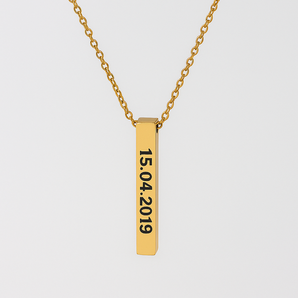 Säulenkette mit Gravur